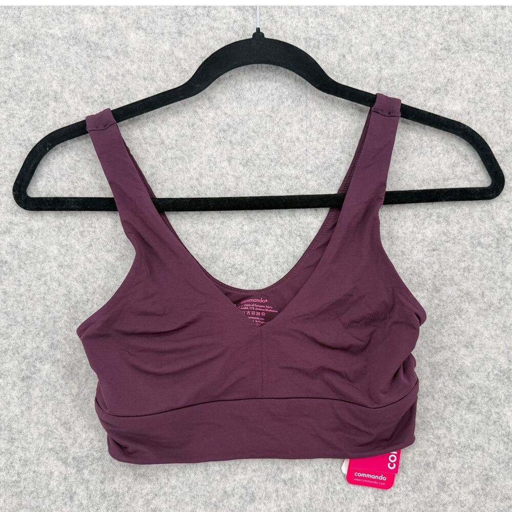NWT Commando Currant Butter Comfy Purple Bralette Size X-SMALL